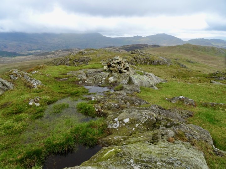 Wallowbarrow Crag / Great Worm Crag / Green Crag / Harter Fell (Eskdale)