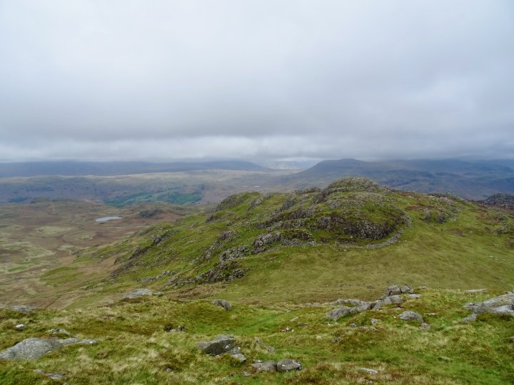 Wallowbarrow Crag / Great Worm Crag / Green Crag / Harter Fell (Eskdale)