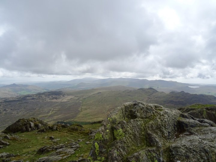 Wallowbarrow Crag / Great Worm Crag / Green Crag / Harter Fell (Eskdale)