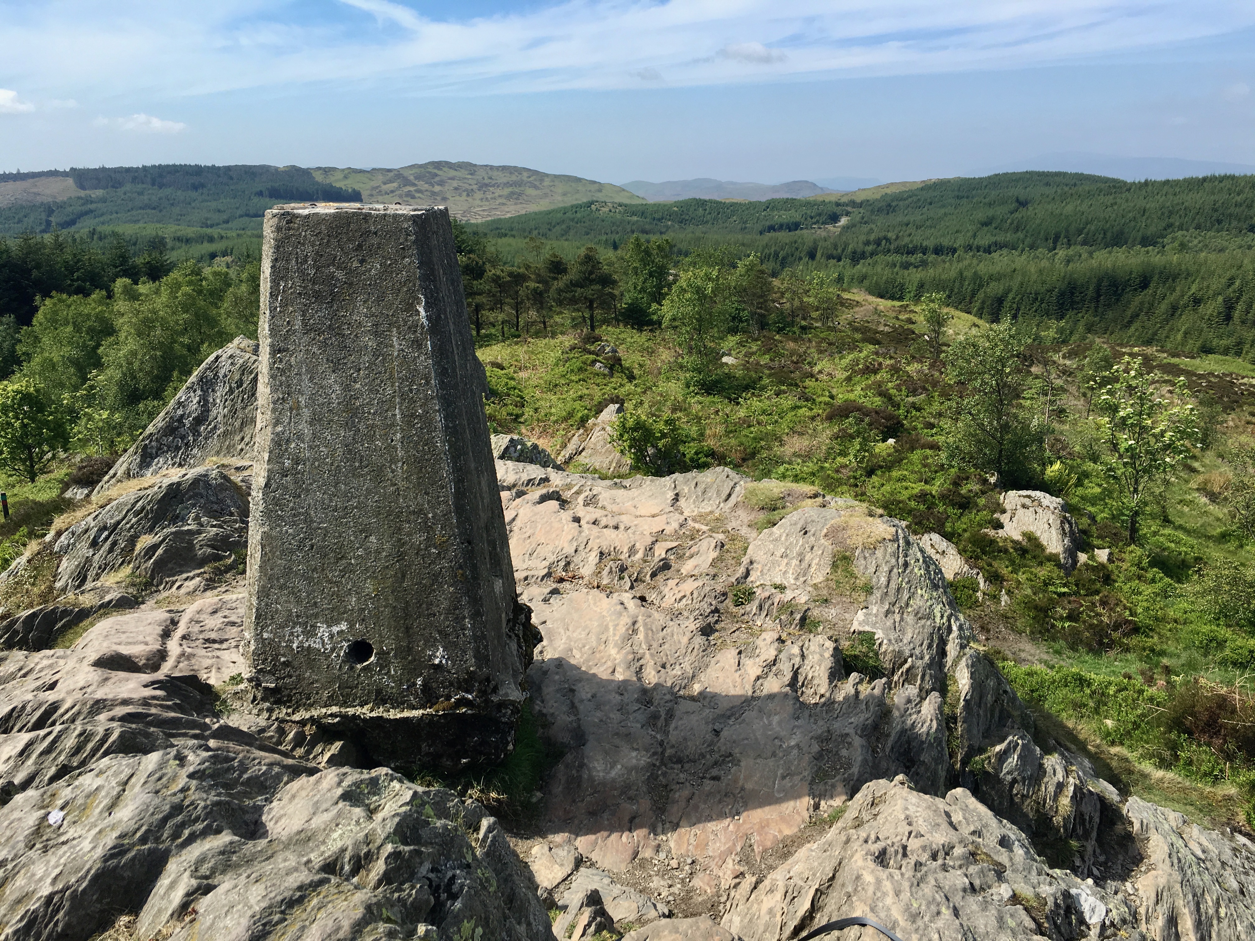 Carron Crag / Top o'Selside (Wainwright Summit) / High Light Haw / Low Light Haw / Top o'Selside - Brock Barrow