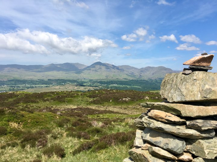 Carron Crag / Top o'Selside (Wainwright Summit) / High Light Haw / Low Light Haw / Top o'Selside - Brock Barrow