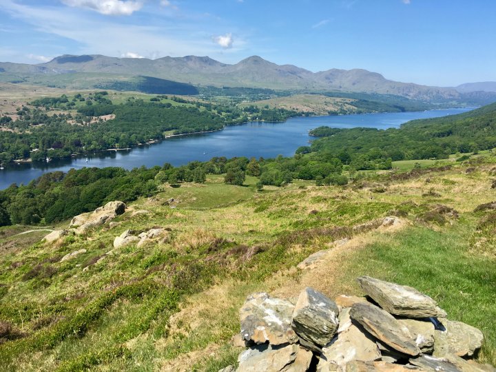 Carron Crag / Top o'Selside (Wainwright Summit) / High Light Haw / Low Light Haw / Top o'Selside - Brock Barrow
