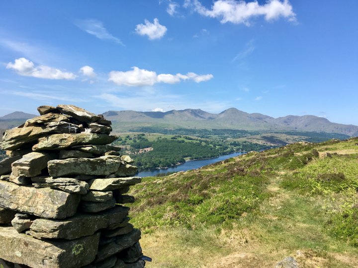 Carron Crag / Top o'Selside (Wainwright Summit) / High Light Haw / Low Light Haw / Top o'Selside - Brock Barrow