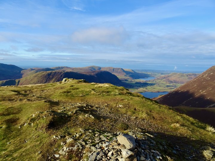 Rannerdale Knotts / Whiteless Pike / Wandope / Grasmoor / Hopegill Head / Whiteside East Top / Whiteside