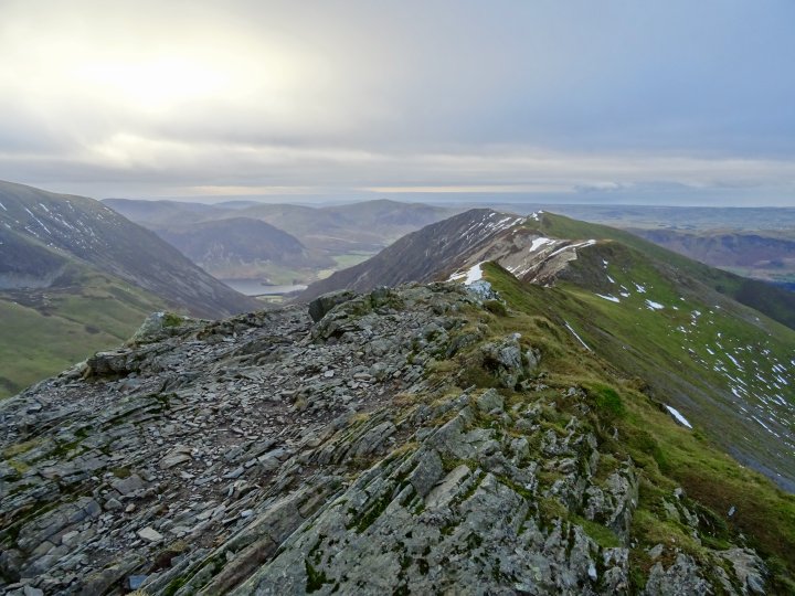 Rannerdale Knotts / Whiteless Pike / Wandope / Grasmoor / Hopegill Head / Whiteside East Top / Whiteside