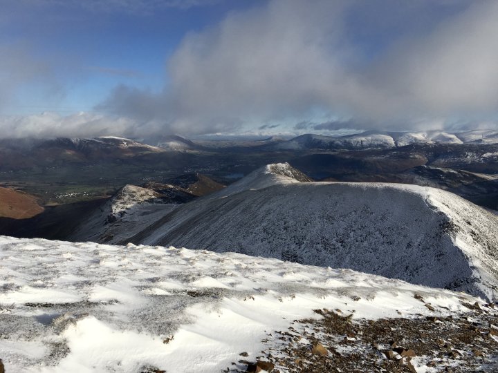 Grisedale Pike / Hobcarton Crag / Crag Hill / Sail / Scar Crags / Causey Pike / Outerside / Barrow