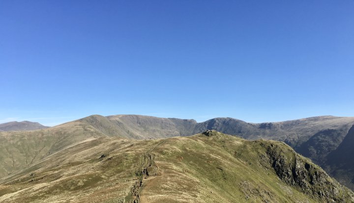 Nab Scar / Heron Pike (Rydal) / Great Rigg / Fairfield / Hart Crag / Dove Crag / High Pike (Scandale) / Low Pike