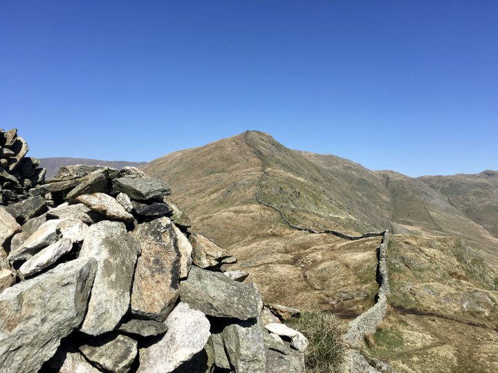Nab Scar / Heron Pike (Rydal) / Great Rigg / Fairfield / Hart Crag / Dove Crag / High Pike (Scandale) / Low Pike