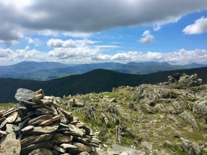 Middle Dodd / Red Screes / Little Hart Crag / High Hartsop Dodd / Dove Crag / Hart Crag / Hartsop Above How