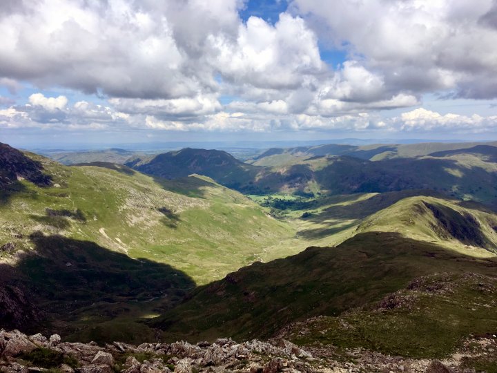 Middle Dodd / Red Screes / Little Hart Crag / High Hartsop Dodd / Dove Crag / Hart Crag / Hartsop Above How