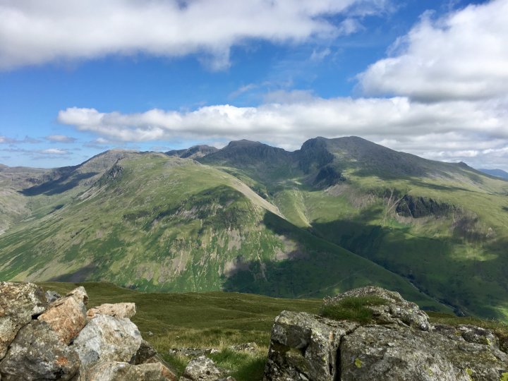 Kirk Fell / Pillar / Black Crag / Scoat Fell / Red Pike (Wasdale) / Yewbarrow North Top / Yewbarrow