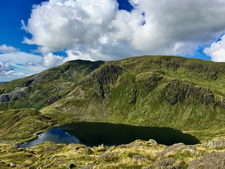 Black Sails / Wetherlam / Swirl How / Great Carrs / Grey Friar / Brim Fell / The Old Man of Coniston / Dow Crag