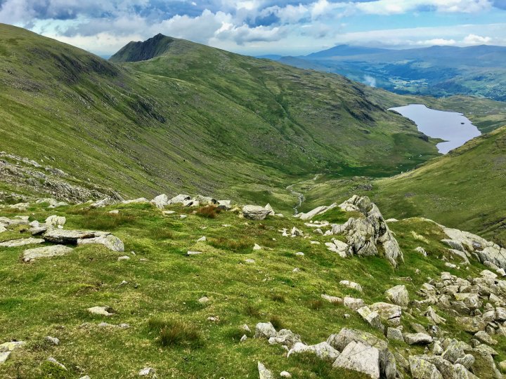 Black Sails / Wetherlam / Swirl How / Great Carrs / Grey Friar / Brim Fell / The Old Man of Coniston / Dow Crag