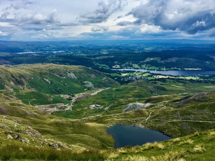 Black Sails / Wetherlam / Swirl How / Great Carrs / Grey Friar / Brim Fell / The Old Man of Coniston / Dow Crag