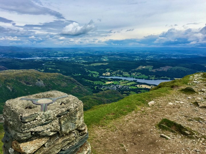 Black Sails / Wetherlam / Swirl How / Great Carrs / Grey Friar / Brim Fell / The Old Man of Coniston / Dow Crag