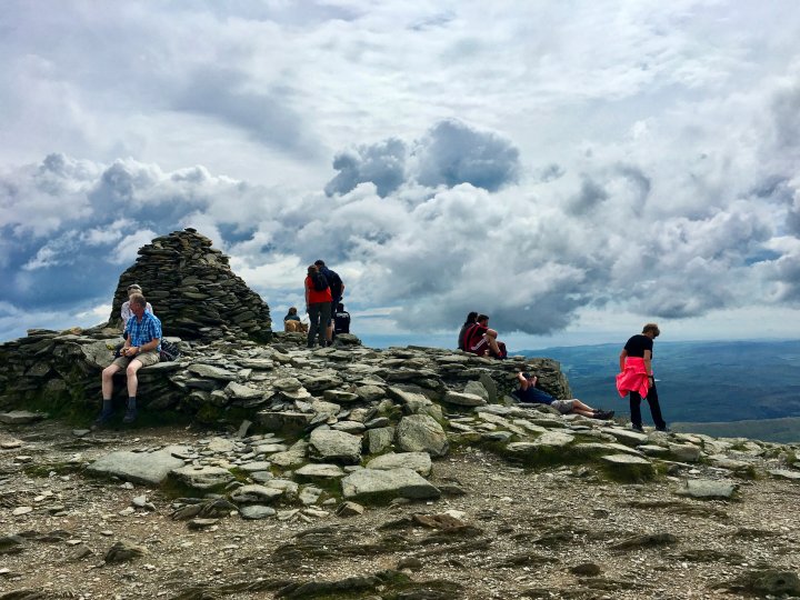 Black Sails / Wetherlam / Swirl How / Great Carrs / Grey Friar / Brim Fell / The Old Man of Coniston / Dow Crag
