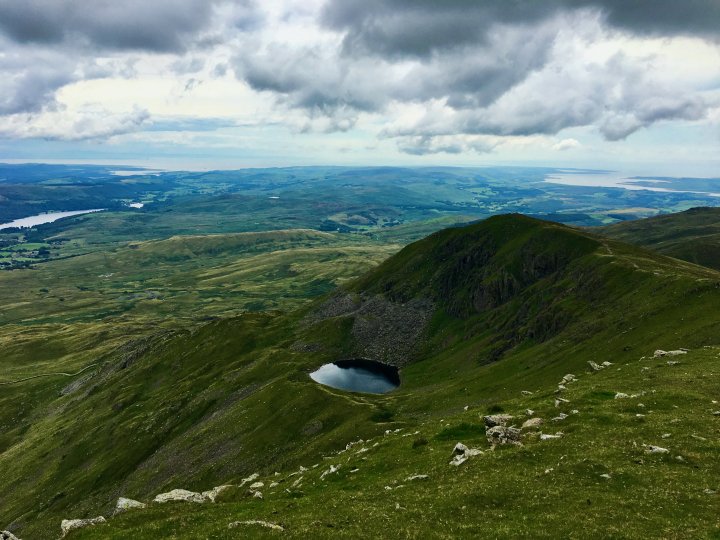 Black Sails / Wetherlam / Swirl How / Great Carrs / Grey Friar / Brim Fell / The Old Man of Coniston / Dow Crag