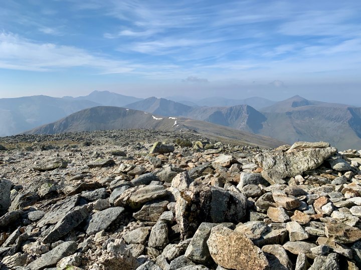 Pen yr Ole Wen / Carnedd Dafydd / Carnedd Llewelyn / Pen yr Helgi Du