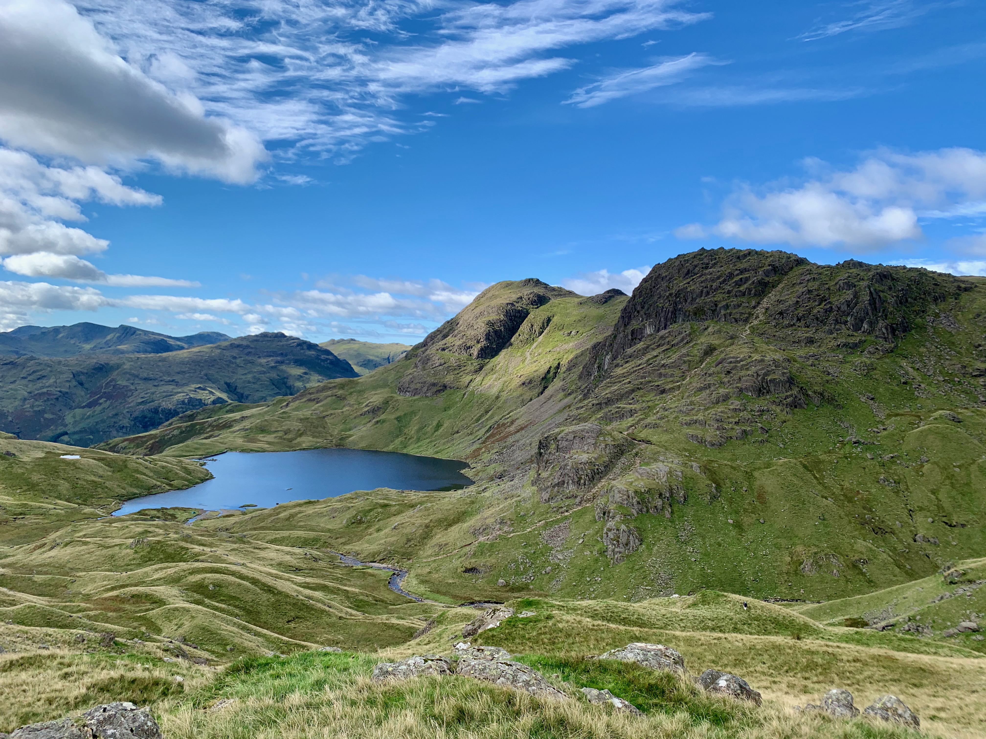 Silver How / Blea Rigg / Sergeant Man / High Raise / Thunacar Knott / Pavey Ark / Harrison Stickle / Pike of Stickle / Loft Crag