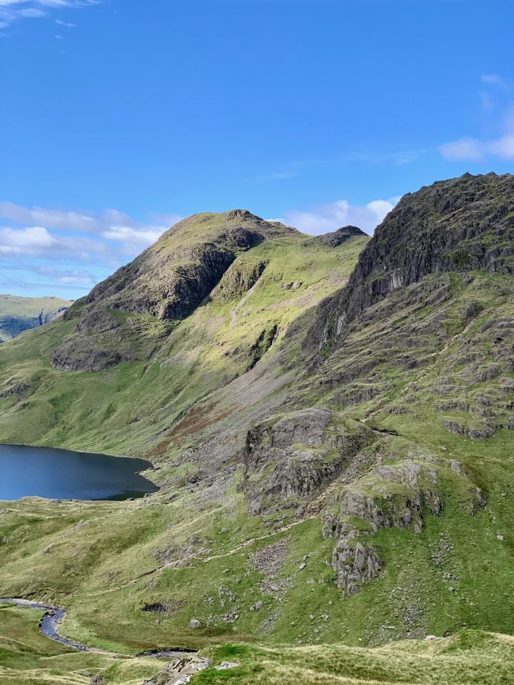 Silver How / Blea Rigg / Sergeant Man / High Raise / Thunacar Knott / Pavey Ark / Harrison Stickle / Pike of Stickle / Loft Crag