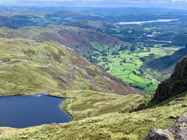 Silver How / Blea Rigg / Sergeant Man / High Raise / Thunacar Knott / Pavey Ark / Harrison Stickle / Pike of Stickle / Loft Crag