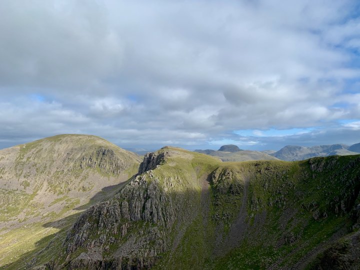 Grike / Crag Fell / Lank Rigg / Iron Crag / Caw Fell / Haycock / Scoat Fell / Steeple