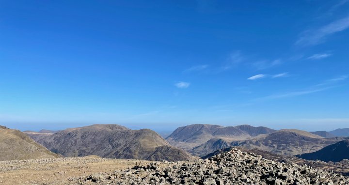 Kirk Fell / Pillar / Black Crag / Scoat Fell / Haycock / Seatallan / Buckbarrow