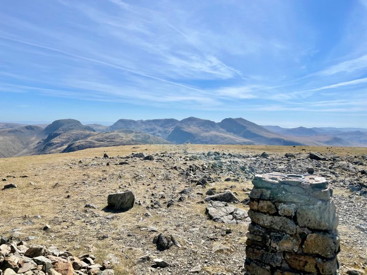Kirk Fell / Pillar / Black Crag / Scoat Fell / Haycock / Seatallan / Buckbarrow