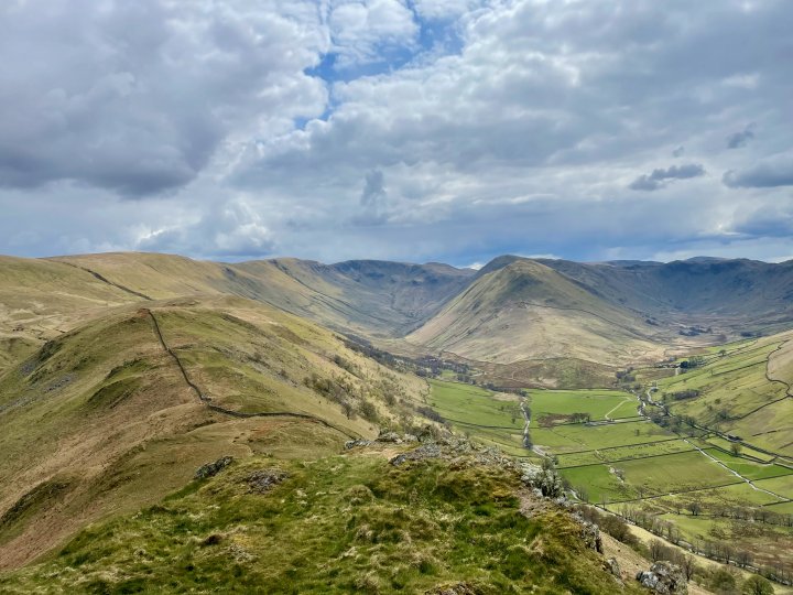 Arthur's Pike / Bonscale Pike / Loadpot Hill / Wether Hill / High Raise (High Street) / Steel Knotts / Hallin Fell