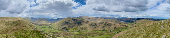Arthur's Pike / Bonscale Pike / Loadpot Hill / Wether Hill / High Raise (High Street) / Steel Knotts / Hallin Fell
