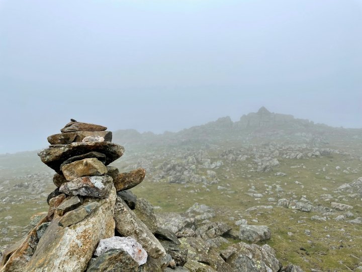 Black Sails / Wetherlam / Swirl How / Great Carrs / Grey Friar / Brim Fell / The Old Man of Coniston / Dow Crag