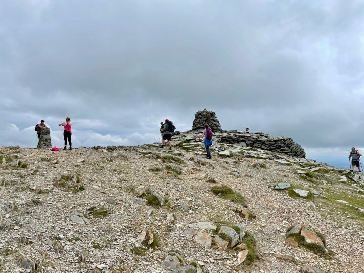 Black Sails / Wetherlam / Swirl How / Great Carrs / Grey Friar / Brim Fell / The Old Man of Coniston / Dow Crag
