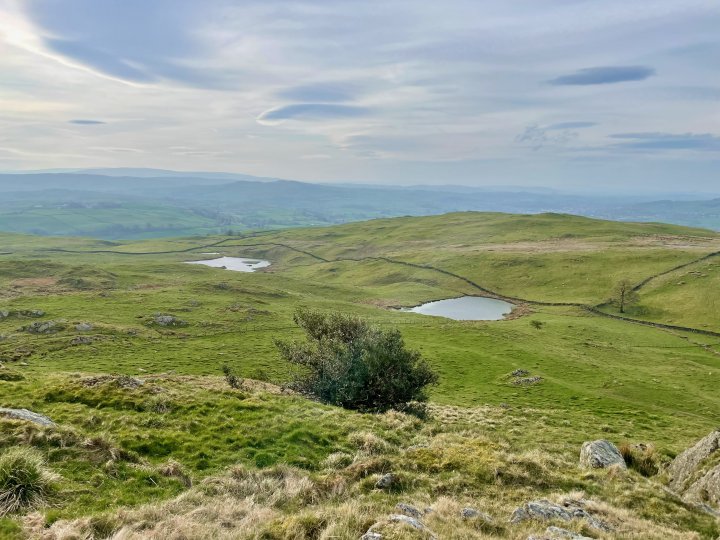 Ulgraves / Potter Fell - 2 / Potter Fell - 1 / Brunt Knott / Green Quarter / Hollow Moor / High Knott / Hugill Fell (Wainwright Summit) / Reston Scar