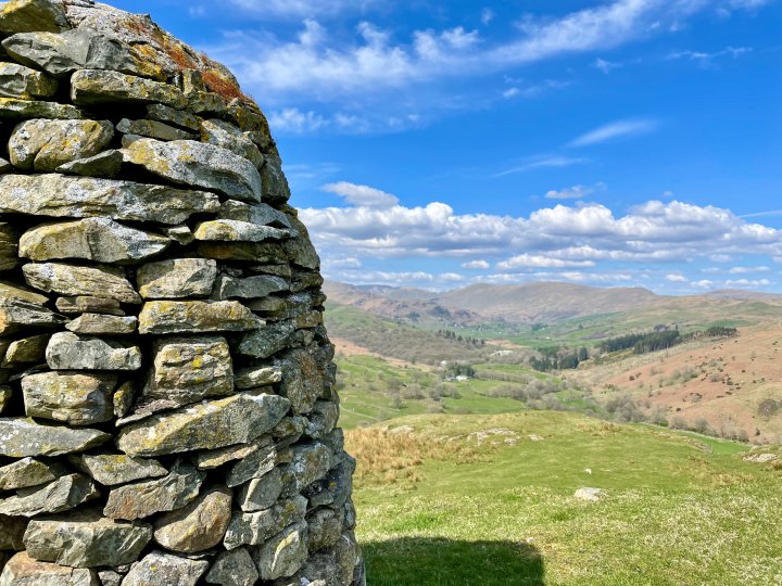Ulgraves / Potter Fell - 2 / Potter Fell - 1 / Brunt Knott / Green Quarter / Hollow Moor / High Knott / Hugill Fell (Wainwright Summit) / Reston Scar