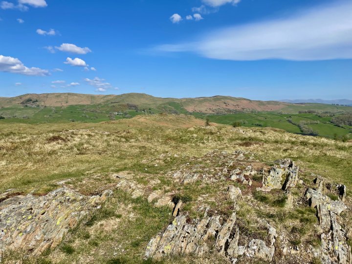 Ulgraves / Potter Fell - 2 / Potter Fell - 1 / Brunt Knott / Green Quarter / Hollow Moor / High Knott / Hugill Fell (Wainwright Summit) / Reston Scar