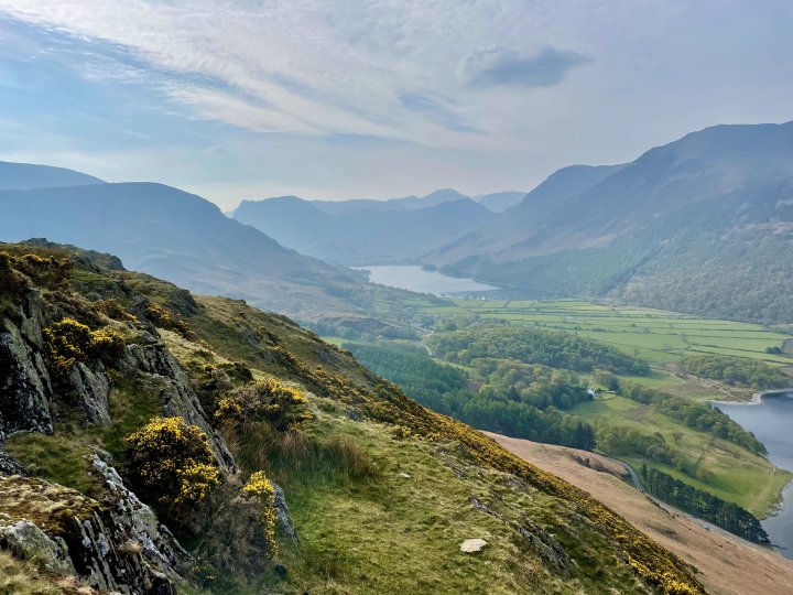 Rannerdale Knotts / Whiteless Pike / Wandope / Grasmoor / Hopegill Head / Whiteside East Top / Whiteside
