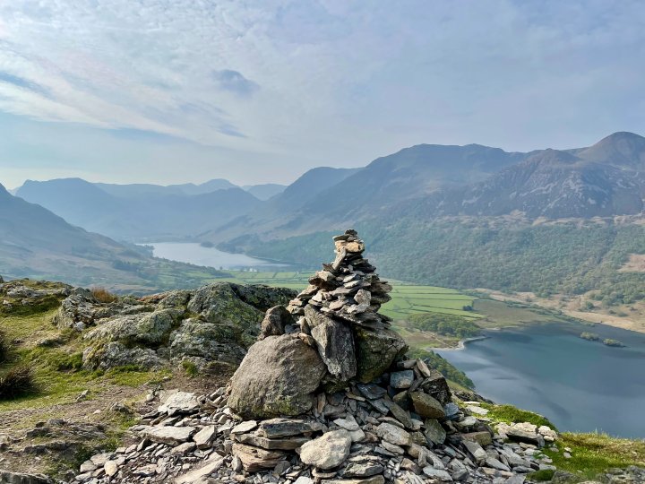 Rannerdale Knotts / Whiteless Pike / Wandope / Grasmoor / Hopegill Head / Whiteside East Top / Whiteside