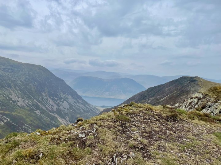 Rannerdale Knotts / Whiteless Pike / Wandope / Grasmoor / Hopegill Head / Whiteside East Top / Whiteside
