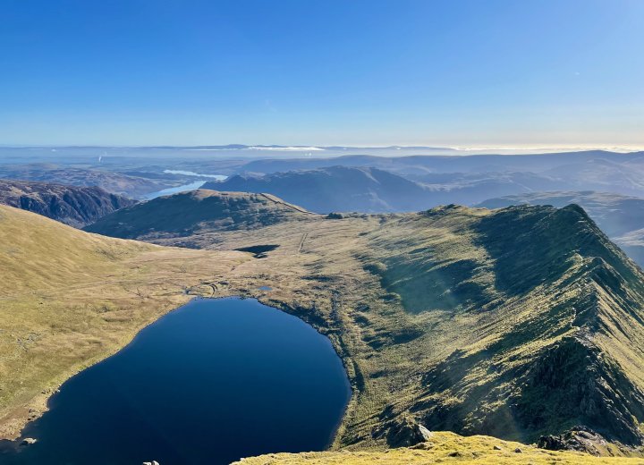 Striding Edge / Helvellyn / Nethermost Pike / Dollywaggon Pike