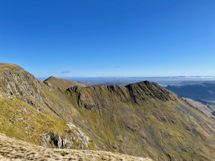 Striding Edge / Helvellyn / Nethermost Pike / Dollywaggon Pike