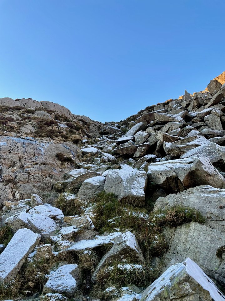 Pen yr Ole Wen / Carnedd Dafydd / Carnedd Llewelyn / Pen yr Helgi Du
