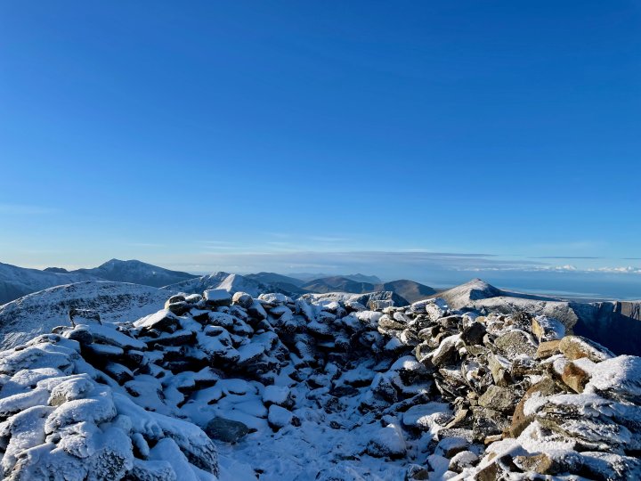 Pen yr Ole Wen / Carnedd Dafydd / Carnedd Llewelyn / Pen yr Helgi Du