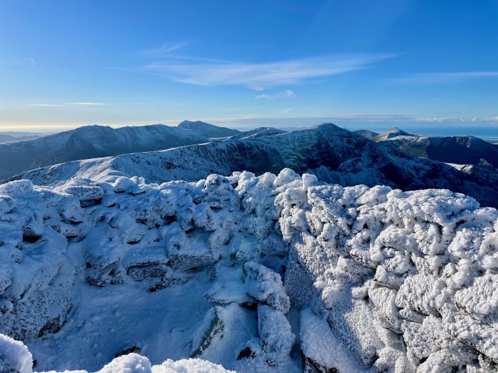 Pen yr Ole Wen / Carnedd Dafydd / Carnedd Llewelyn / Pen yr Helgi Du